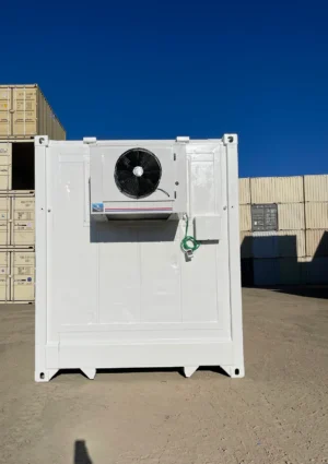 40' High Cube gekoelde container tweedehands - nieuwe motor (enkelfase 5PK)