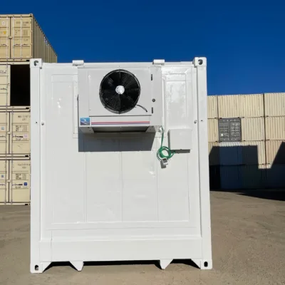 40' High Cube gekoelde container tweedehands - nieuwe motor (enkelfase 5PK)