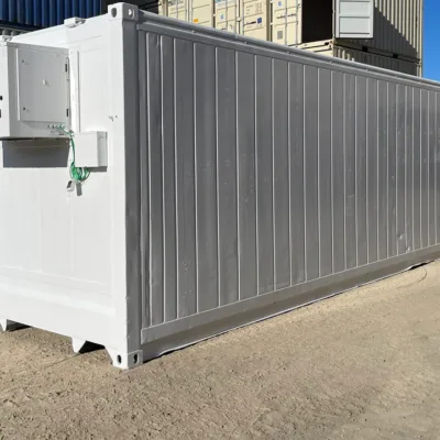 40' High Cube gekoelde container tweedehands - Nieuwe motor (enkelfase 5PK)