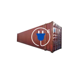 Elektrisch pakket voor 45' container