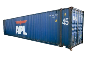 45’ High Cube-container geschikt voor vracht