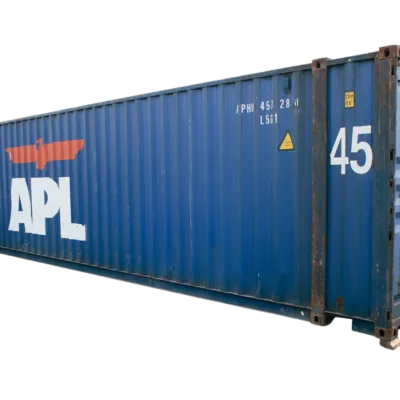 45’ High Cube-container geschikt voor vracht