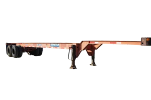 40' Gebruikt Recht Chassis