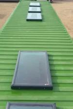 2'x4' Plat Glas Dakraam