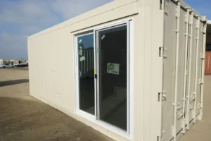 6’ Samengesteld Schuifdeur van Glas