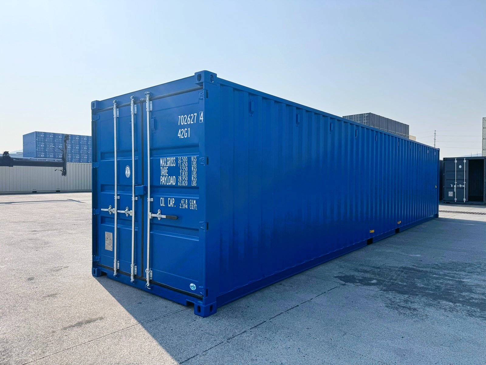 40-voets zeecontainer – grote container te koop in Nederland